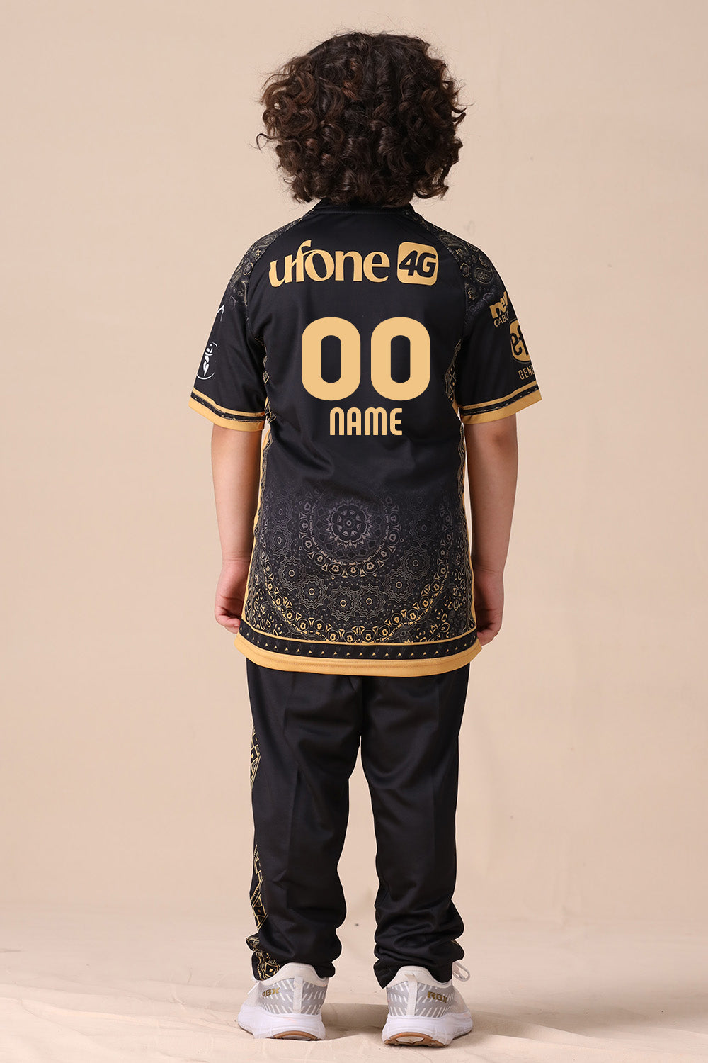 Peshawar Zalmi Official PSL X Customized Away Kit - Junior