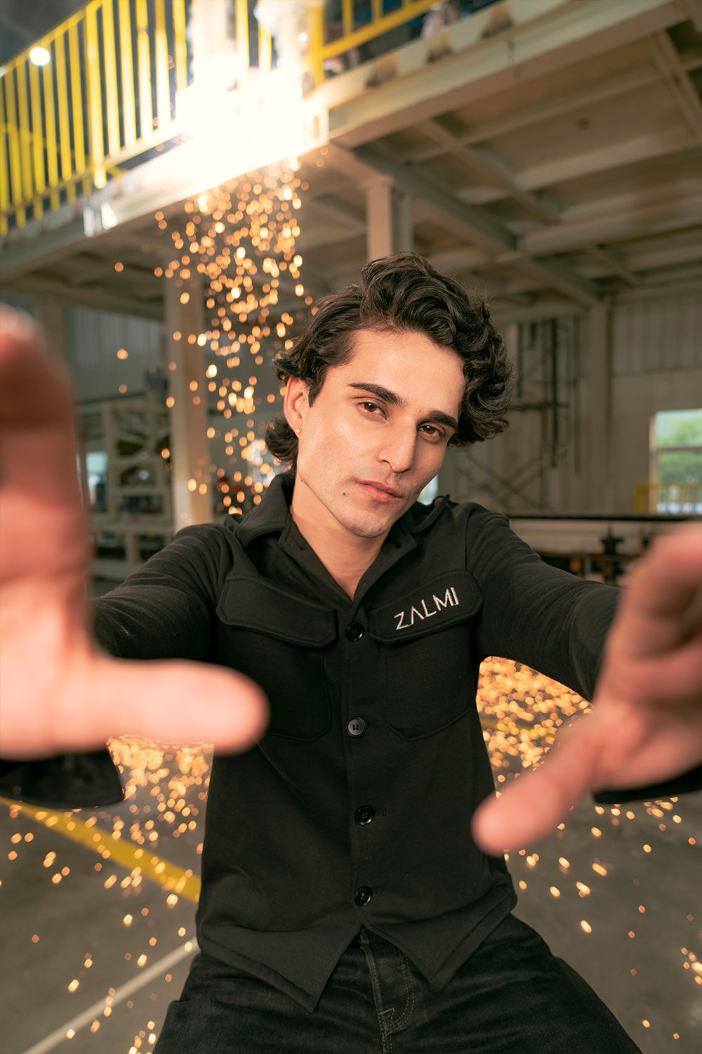 Zalmi Button Up Straight Jacket