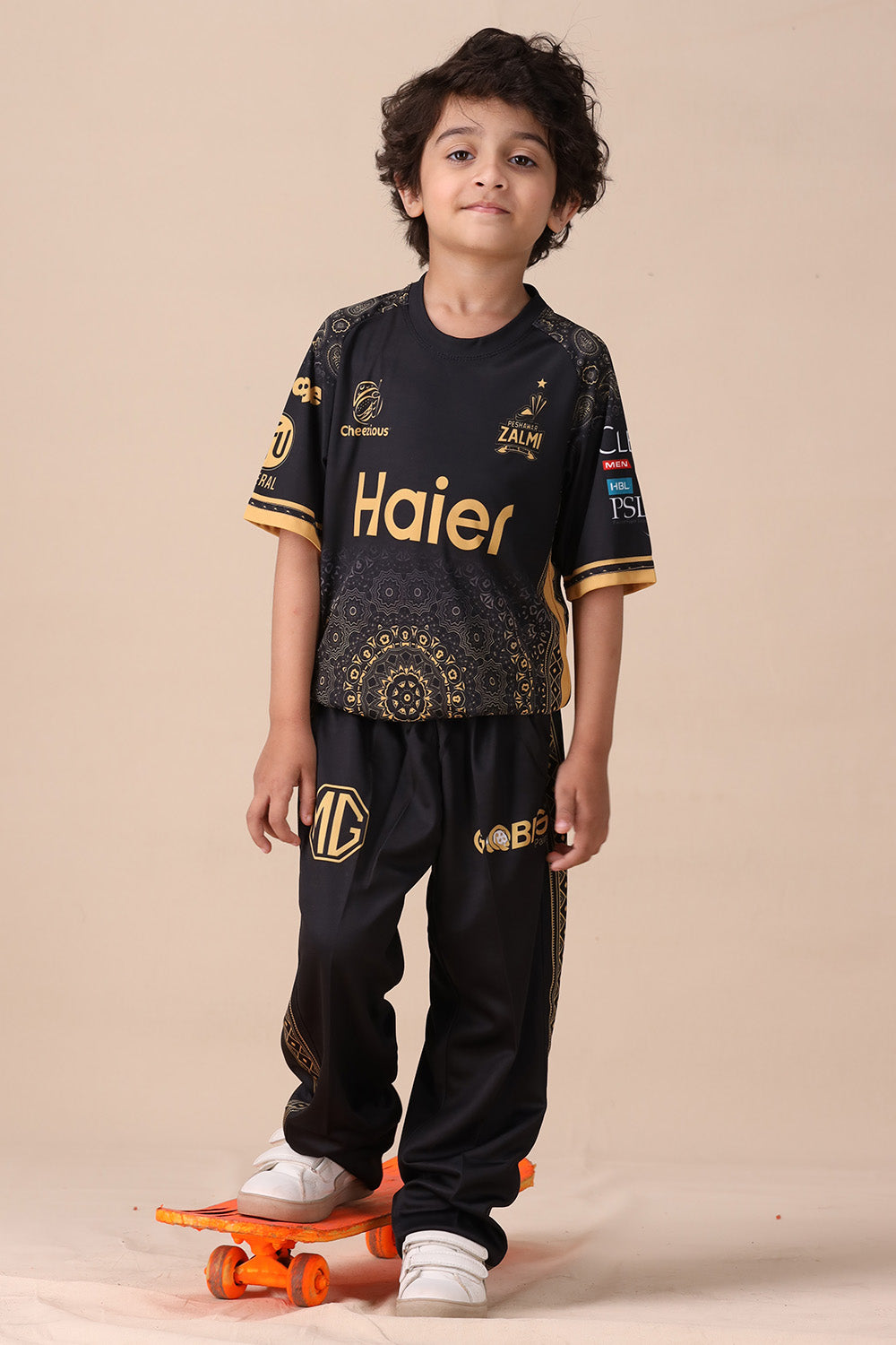 Peshawar Zalmi Official PSL X Away Kit - Junior