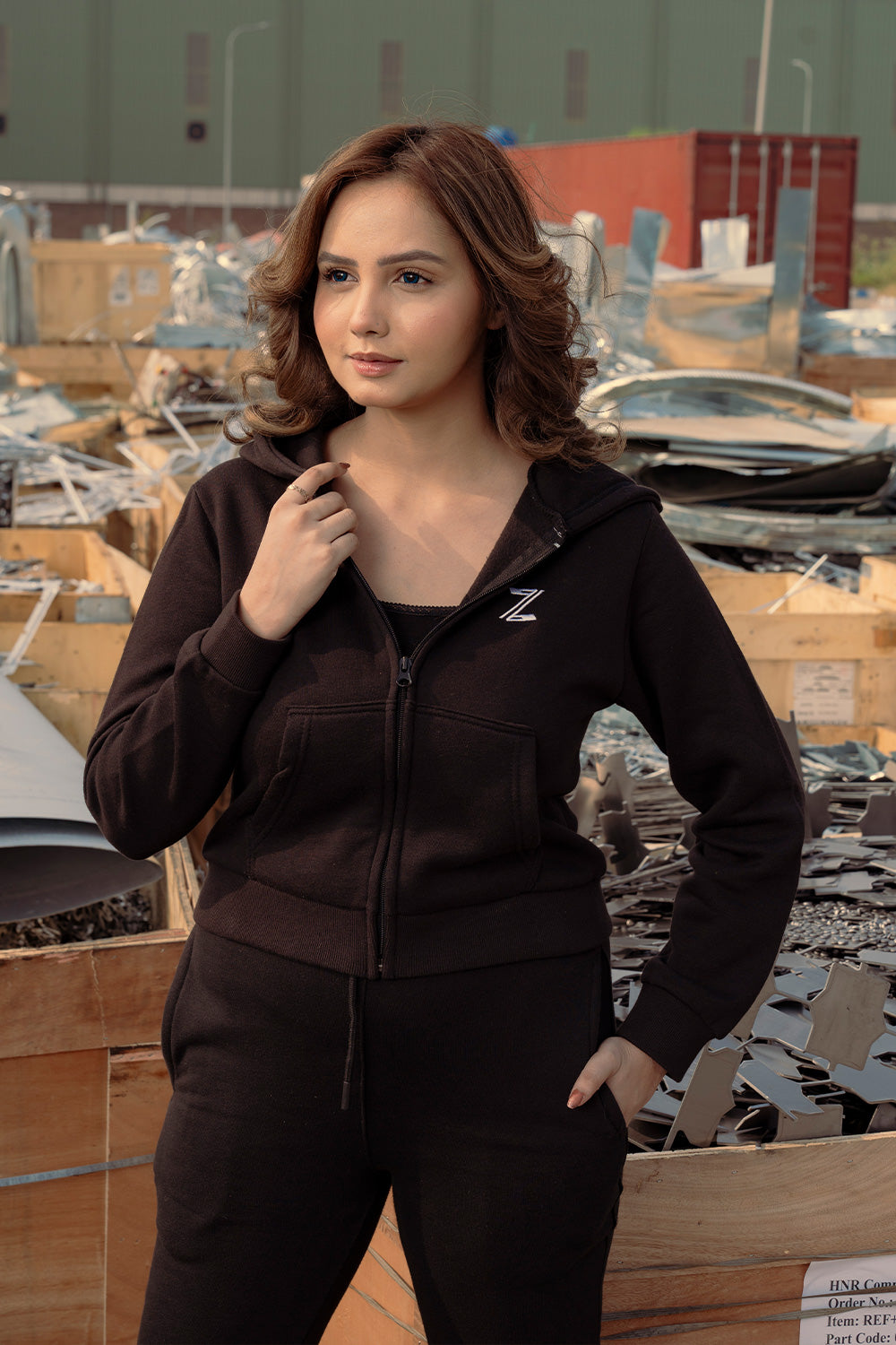 Zalmi Solid Fleece Zipper