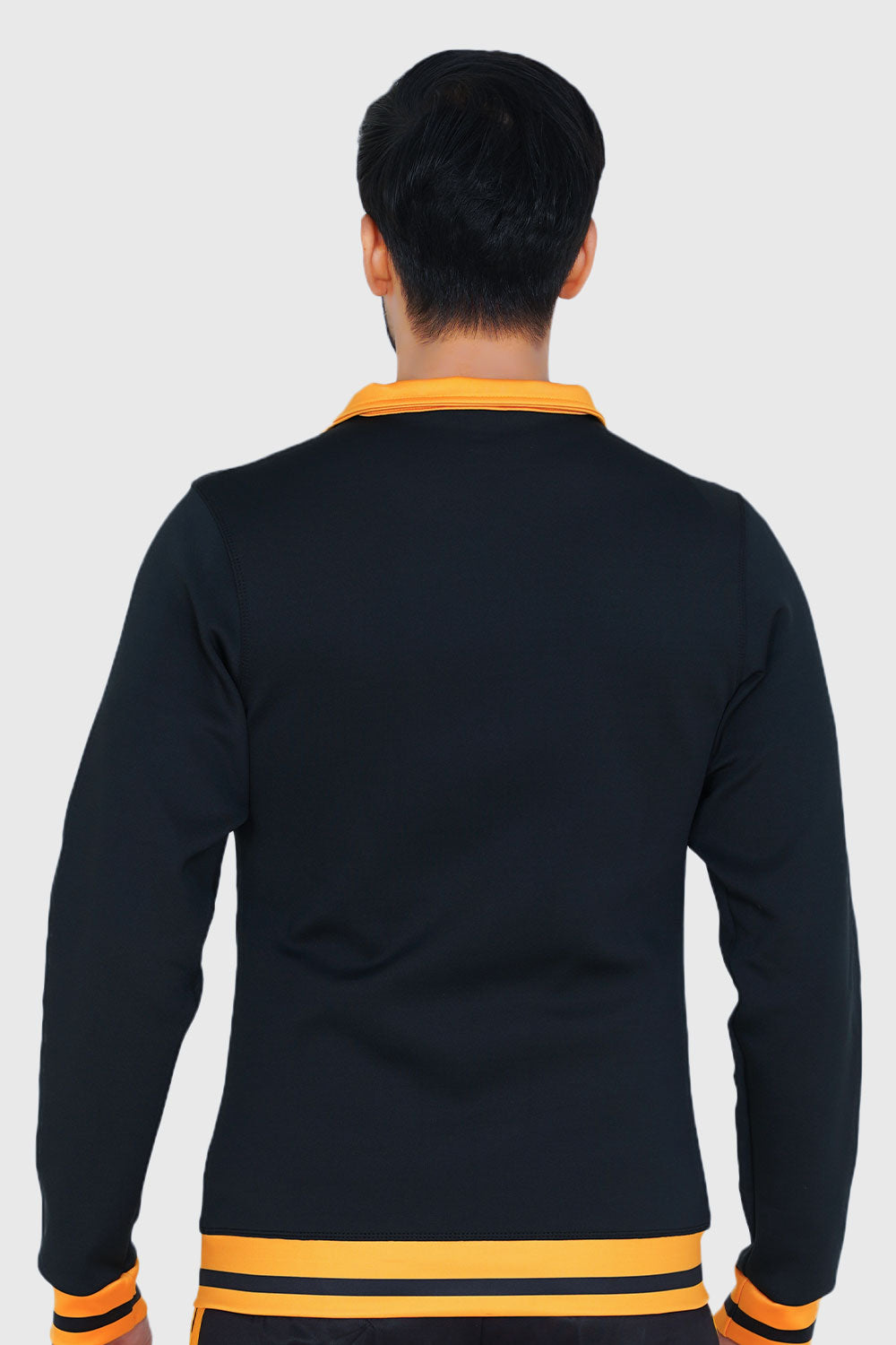 Zalmi Premium Zipper Black - Stylish Full-Zip Sports Jacket