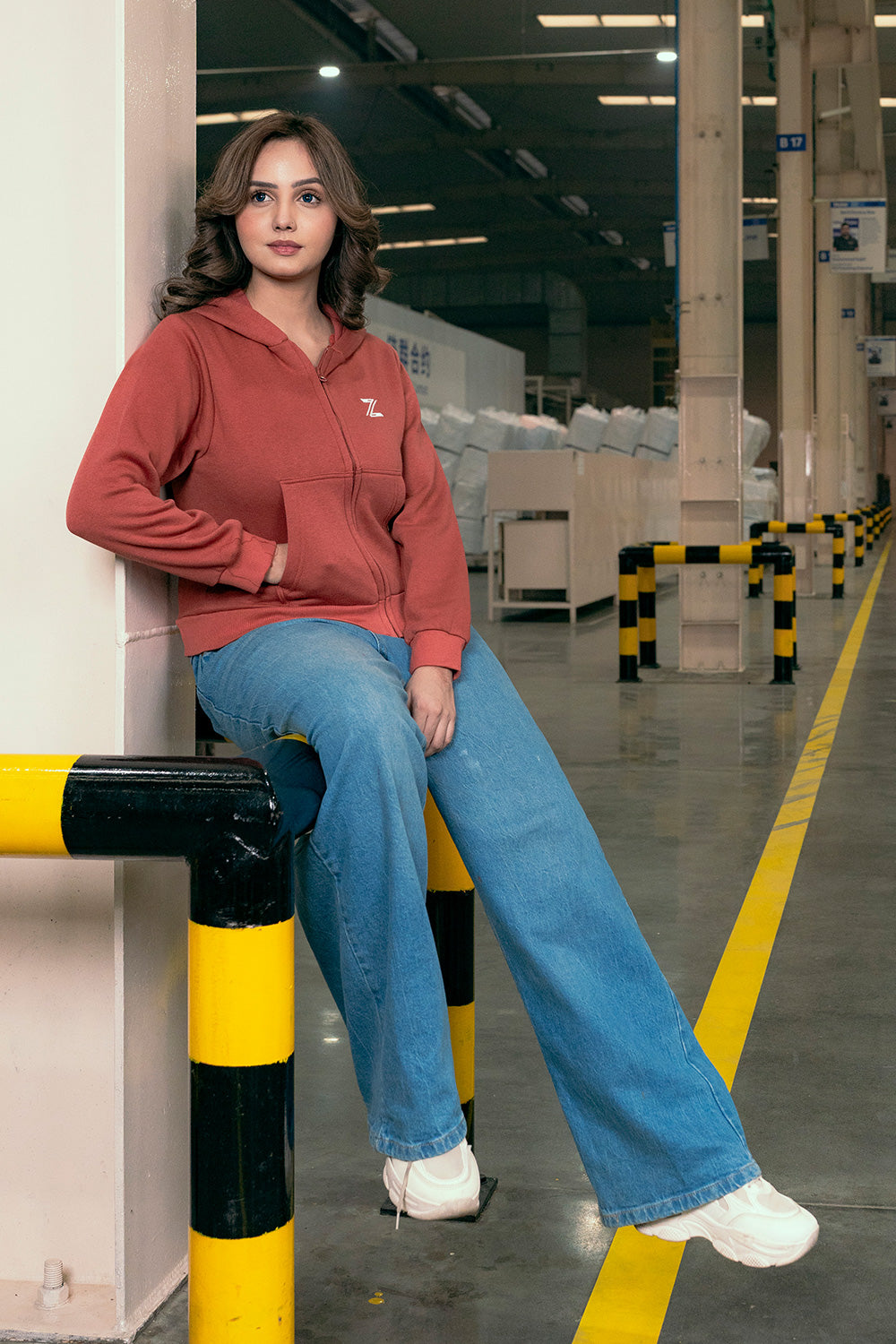 Zalmi Solid Fleece Zipper