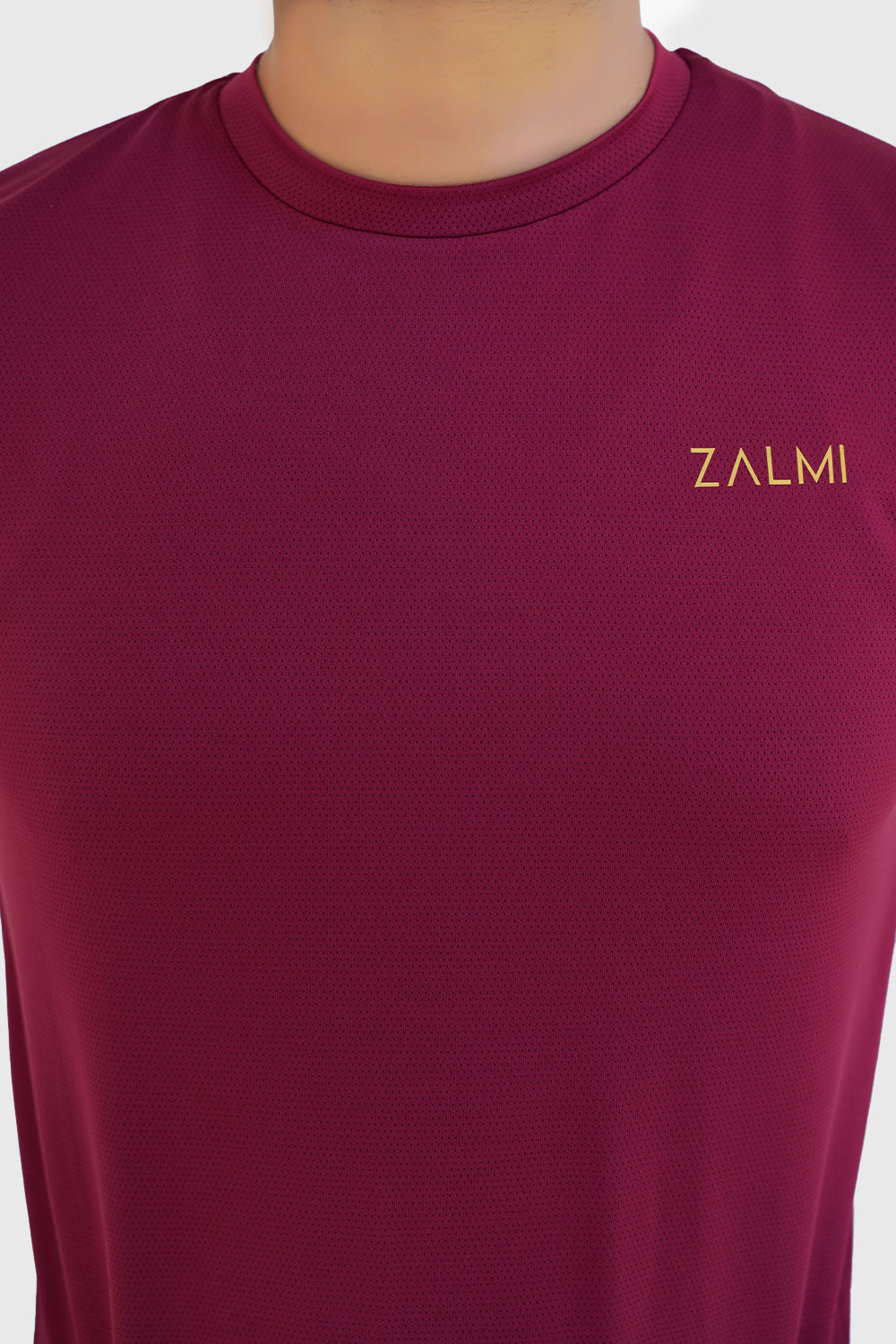 Zalmi Peak Performance Tee - Maroon for Ultimate Comfort