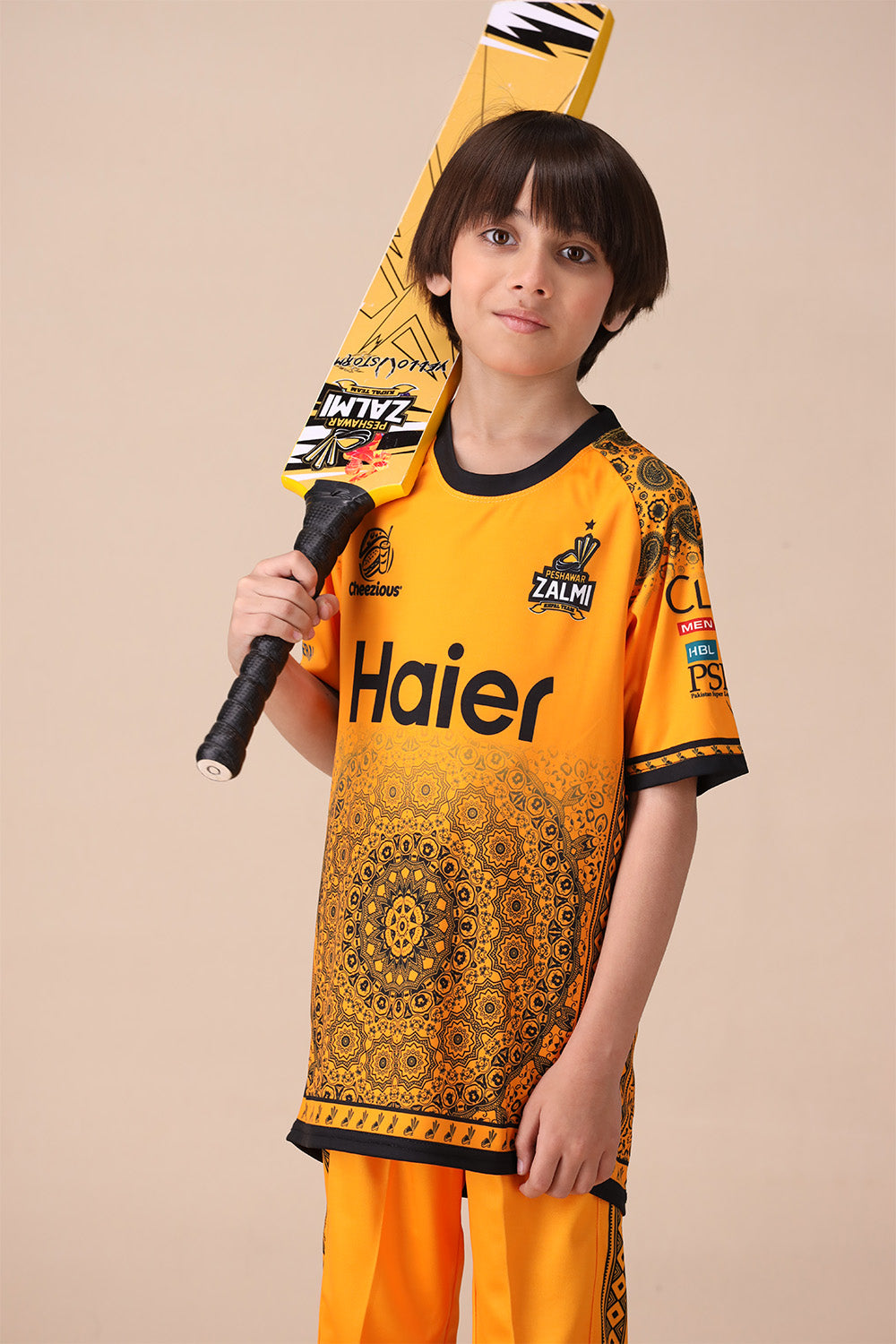 Peshawar Zalmi Official PSL X Home Kit - Junior