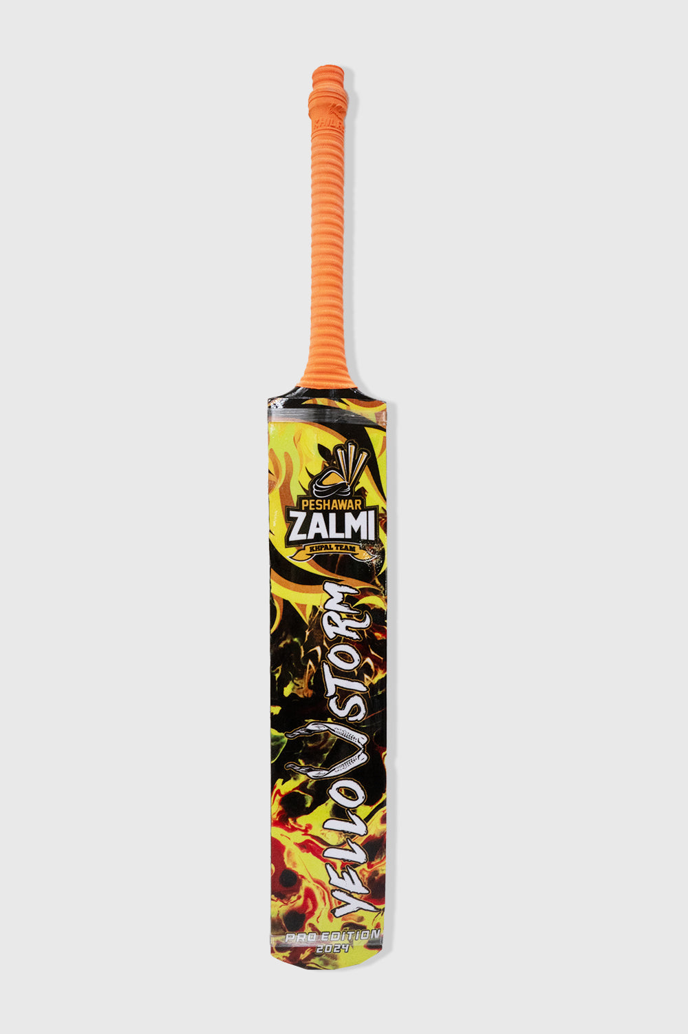 Zalmi Tape Ball Cricket Bat - Durable and Powerful Design