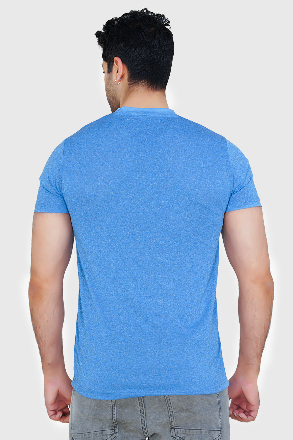 Zalmi Peak Performance Tee - Sky Blue for Ultimate Comfort