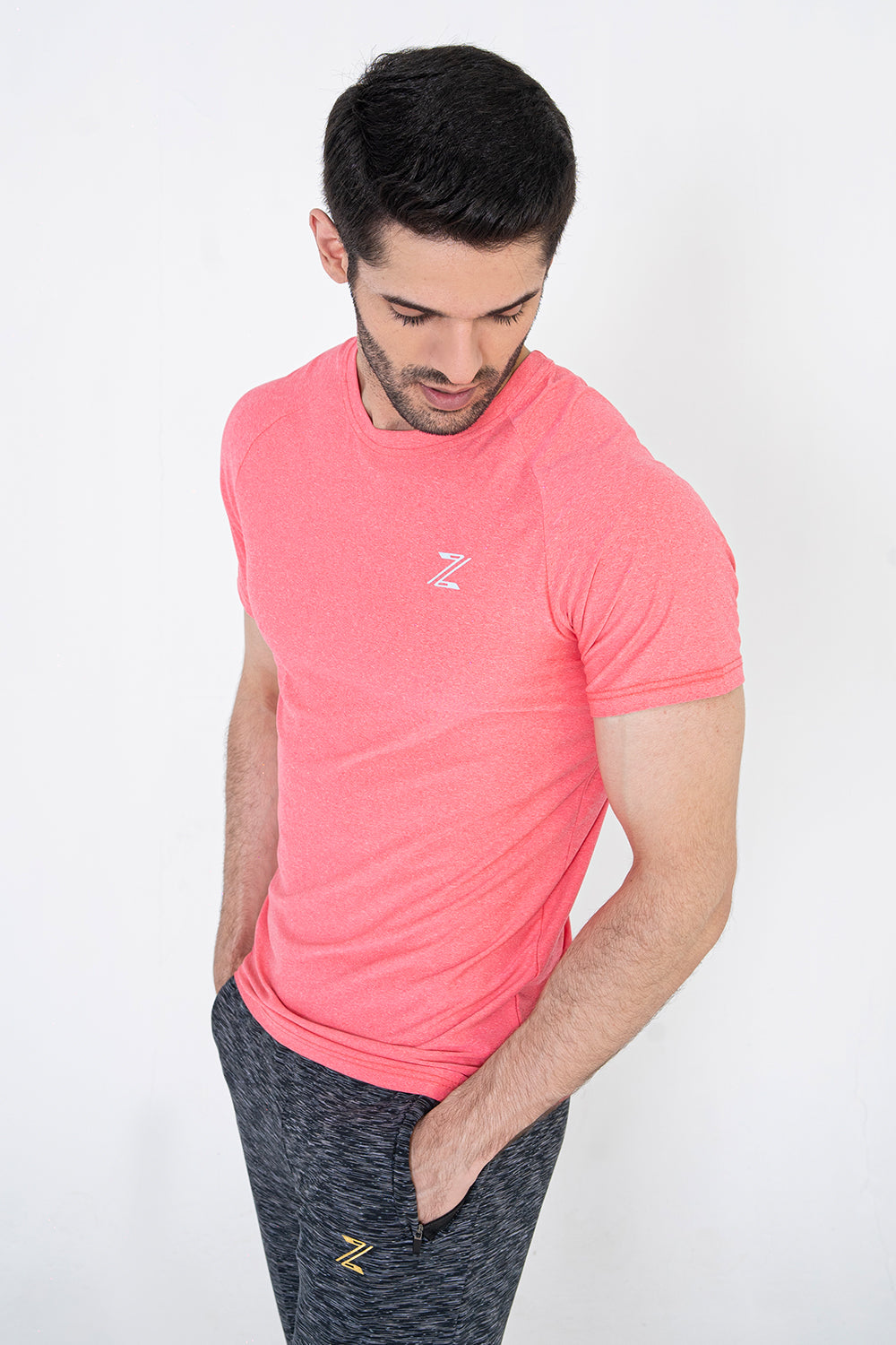 Zalmi Crew Neck Active T-Shirt for Ultimate Comfort and Style