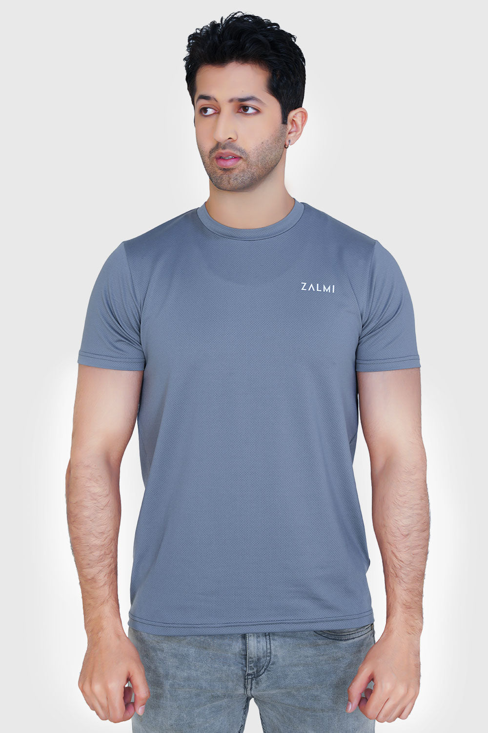 Zalmi Peak Performance Tee - Grey | Ultimate Training Wear