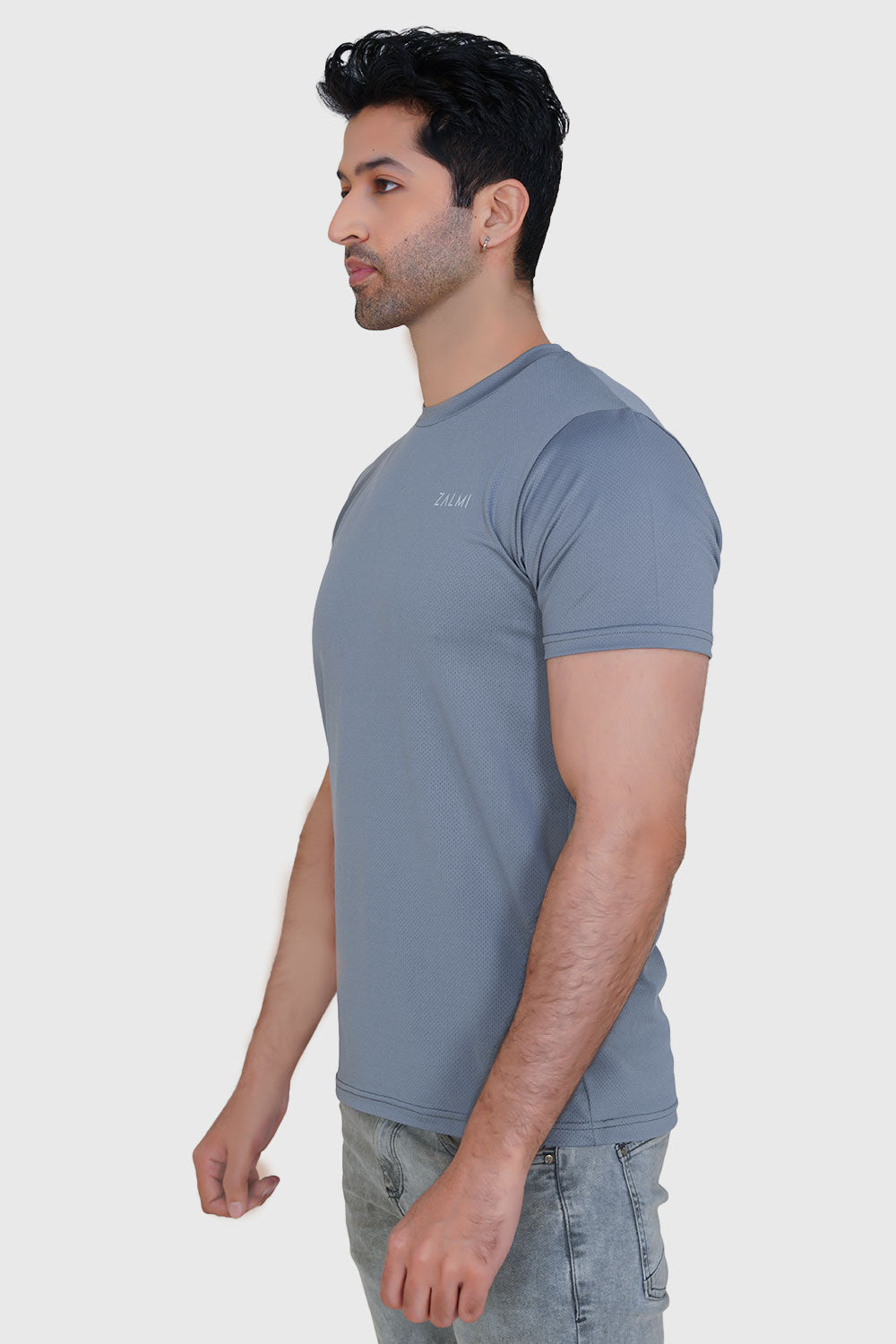 Zalmi Peak Performance Tee - Grey | Ultimate Training Wear