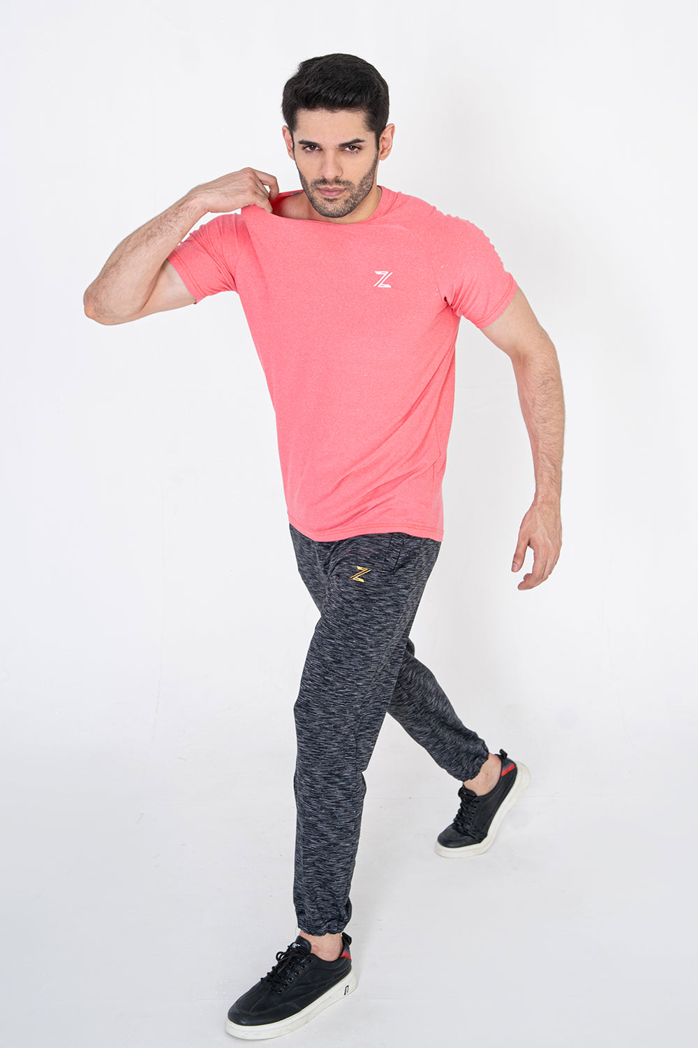 Zalmi Crew Neck Active T-Shirt for Ultimate Comfort and Style