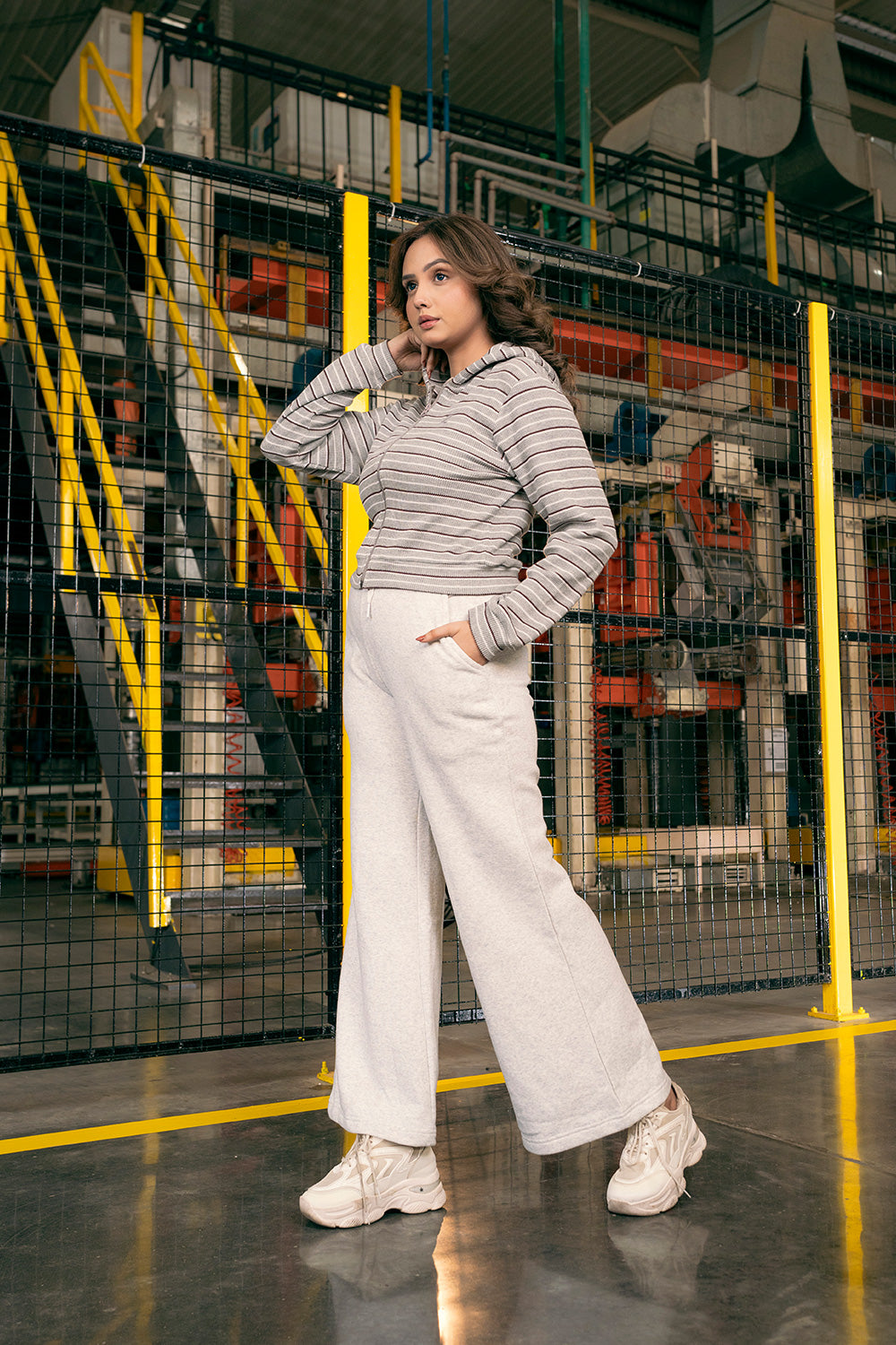 Zalmi Waffle Zip Hoodie