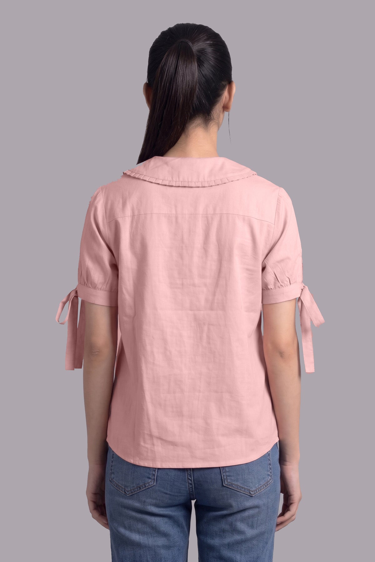 ZALMI BREEZE WOMEN’S PETER PAN COLLAR SHIRT