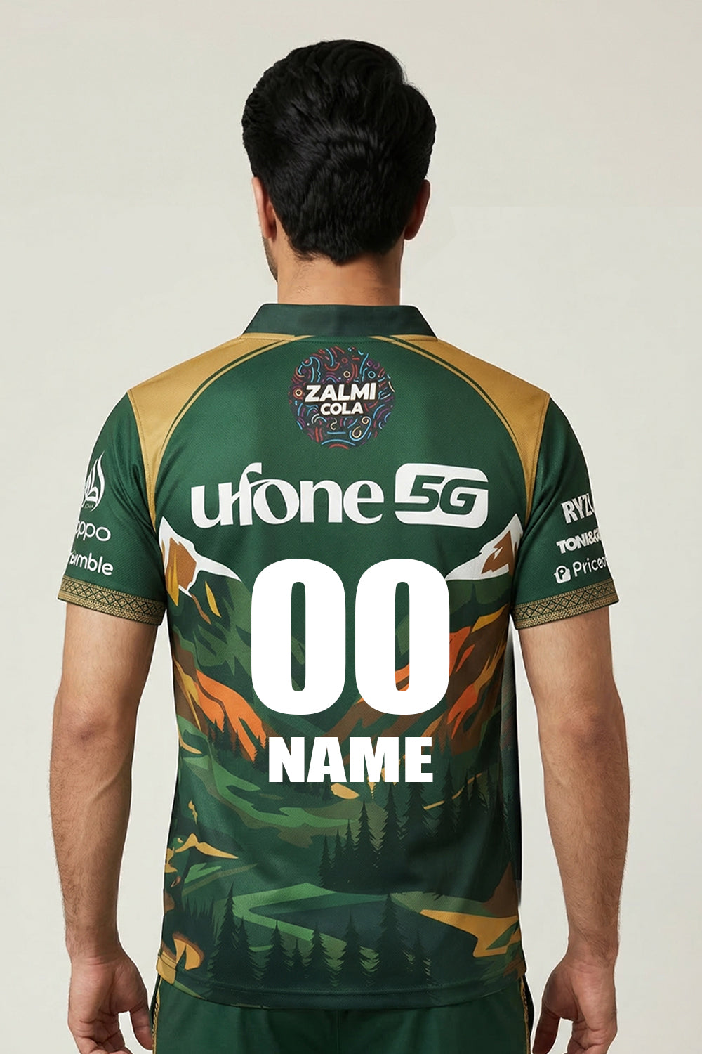 Peshawar Zalmi PSL XI Custom Training Fan Jersey