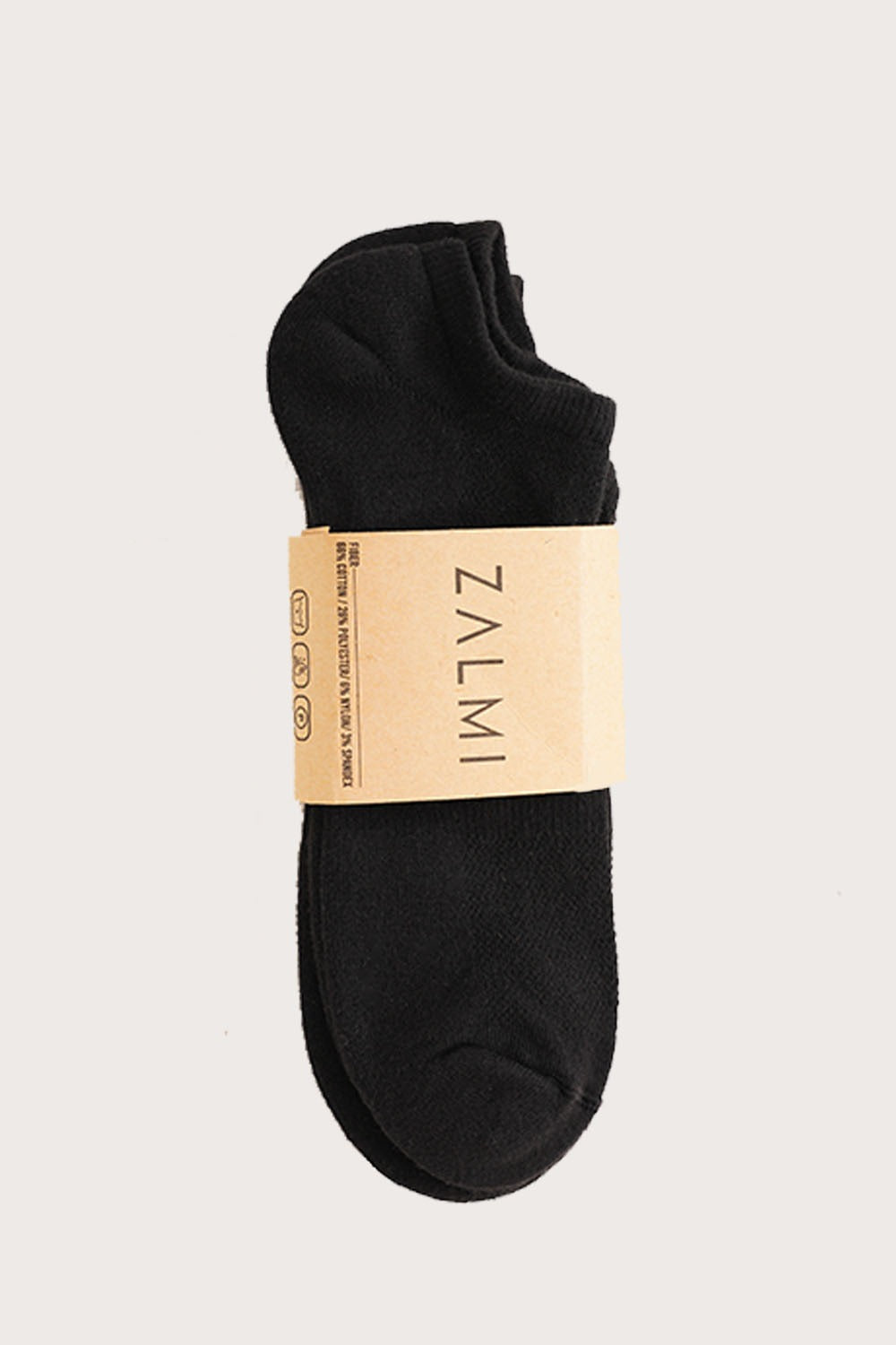Zalmi No Show Socks - Pack Of Two