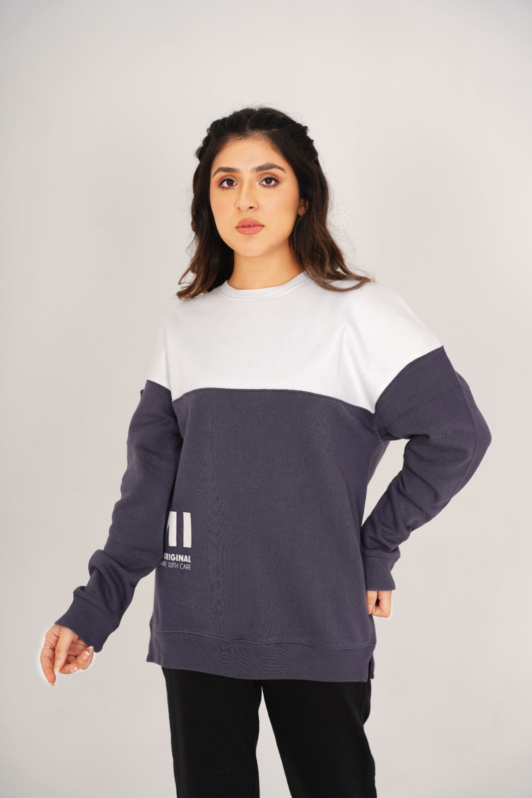 Zalmi Women Contrast Sweatshirt