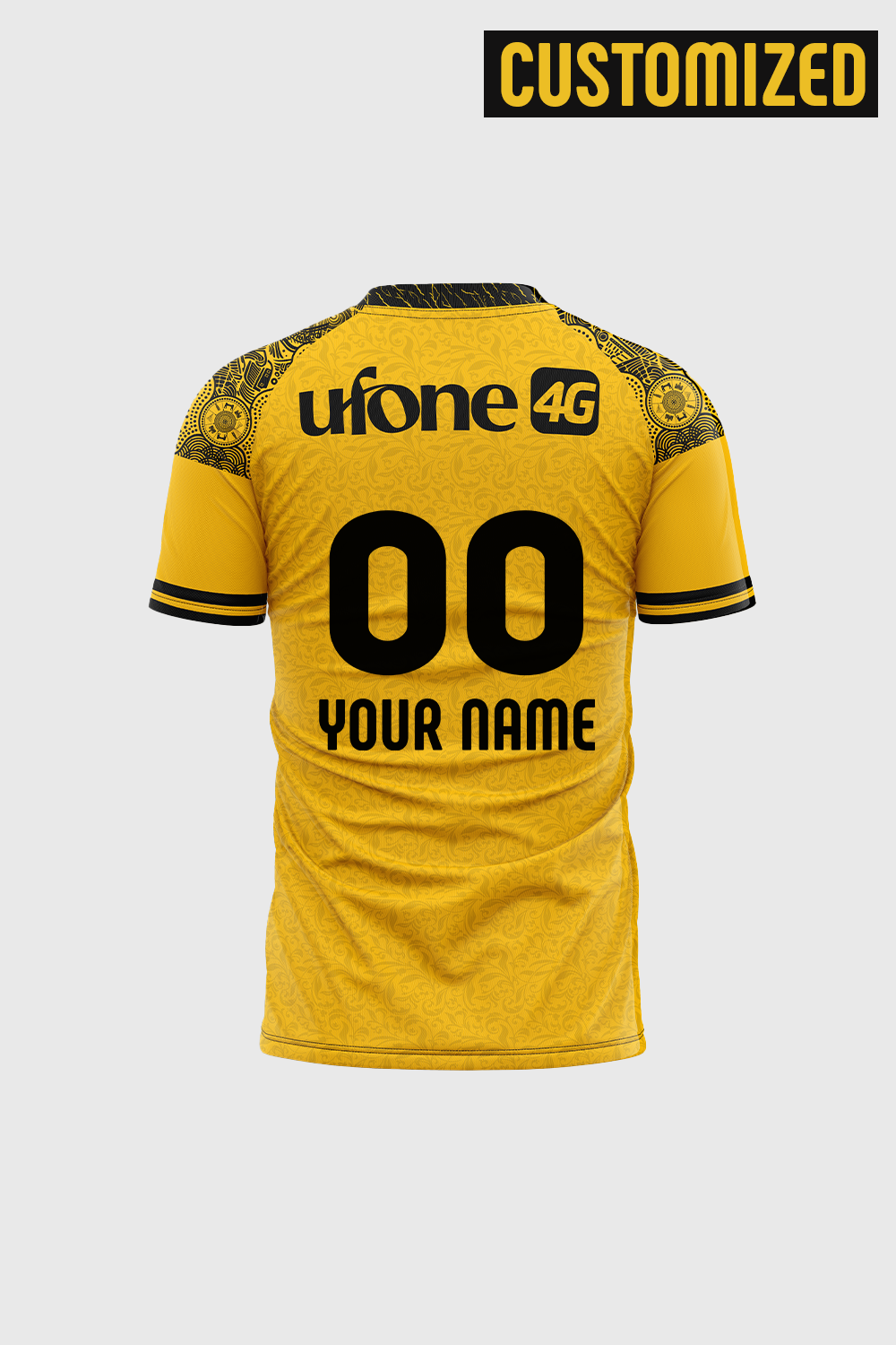 Peshawar Zalmi Official PSL Customized Playing Premium Jersey