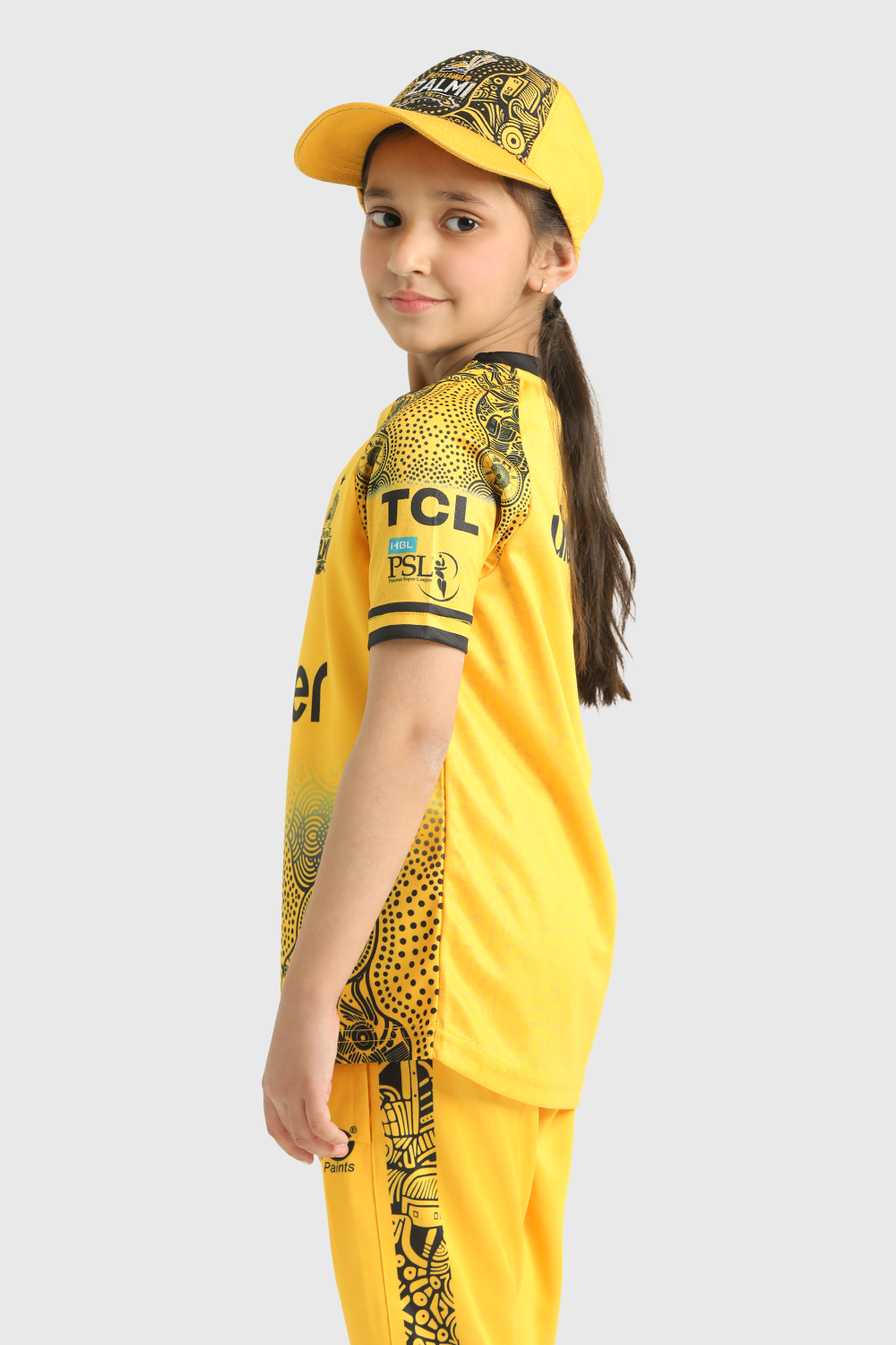 Peshawar Zalmi PSL 9 Juniors Home Kit (Shirt & Trouser)