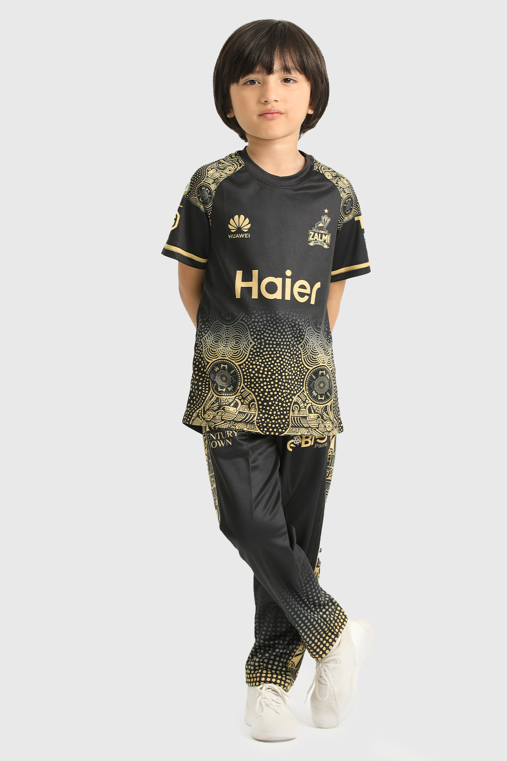 Peshawar Zalmi PSL 9 Juniors Customized Away Kit 