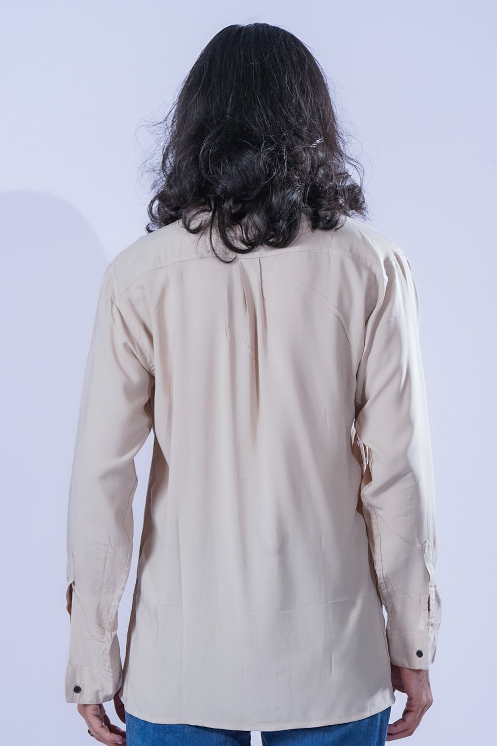 Beige Basic - Hawaiian Shirt for Cool Summer Style