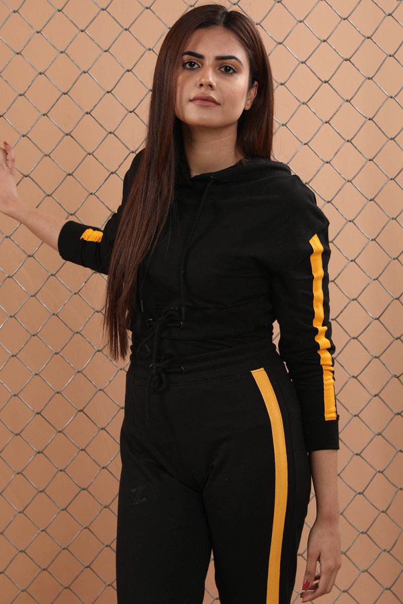 Cropped Pullover Hoodie