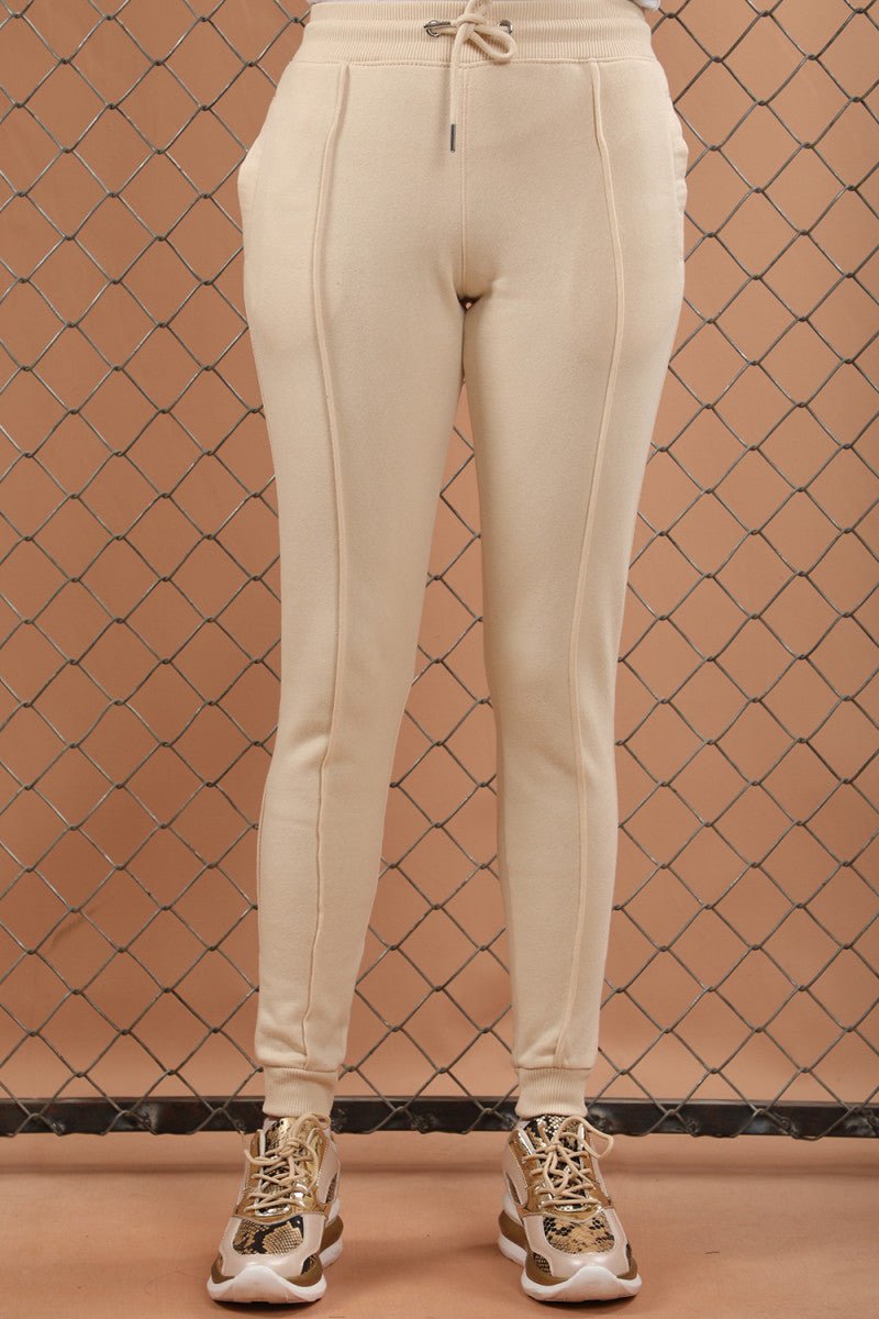 Track Pants - Beige - Zalmistore