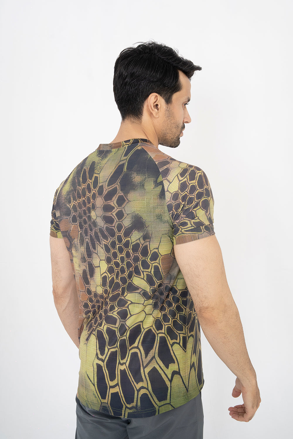 Zalmi Jungle Hex T-Shirt for Ultimate Workout Performance