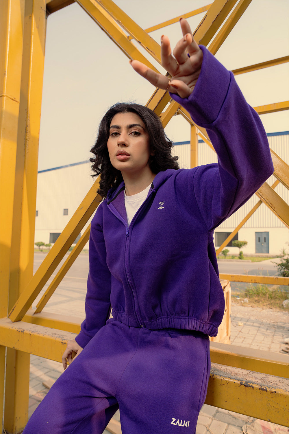 Zalmi Bubble Hem Co-rd Set