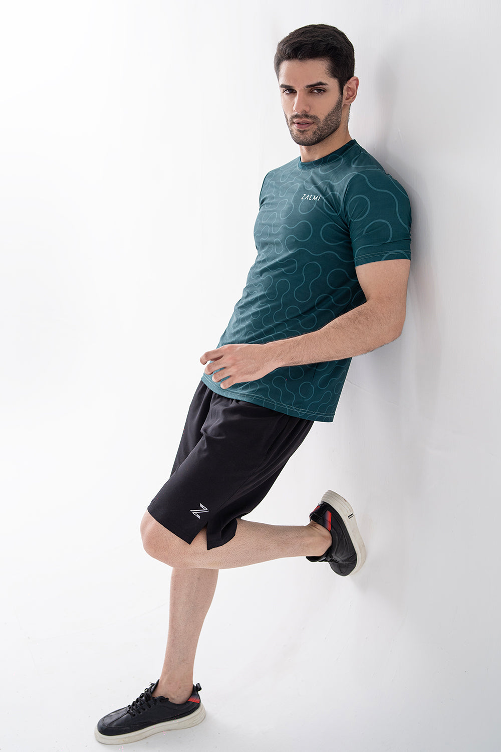 Zalmi Wave Active T-Shirt for Stylish Workouts