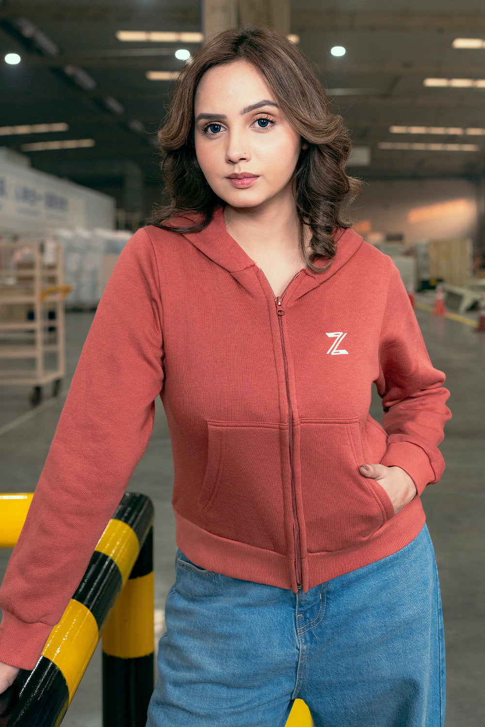 Zalmi Solid Fleece Zipper