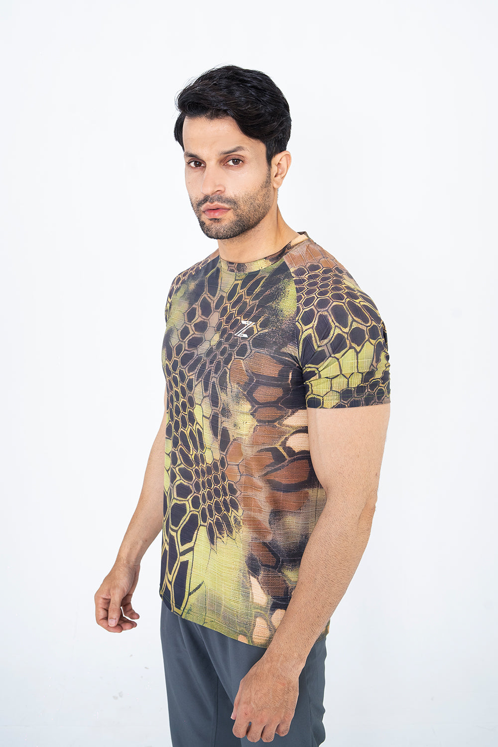 Zalmi Jungle Hex T-Shirt for Ultimate Workout Performance