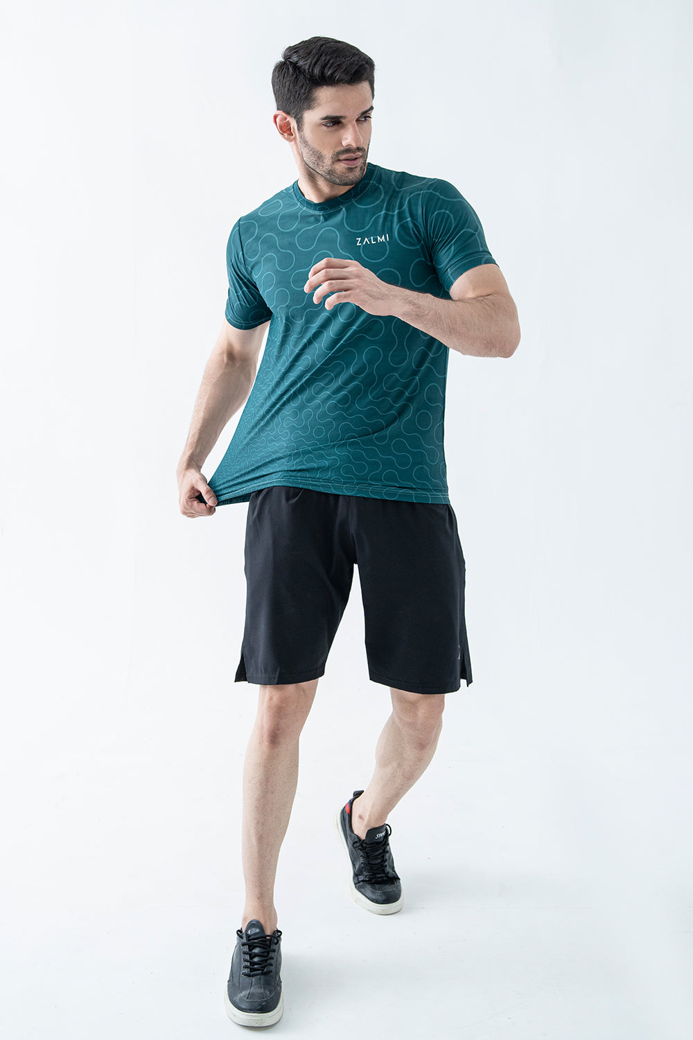 Zalmi Wave Active T-Shirt for Stylish Workouts