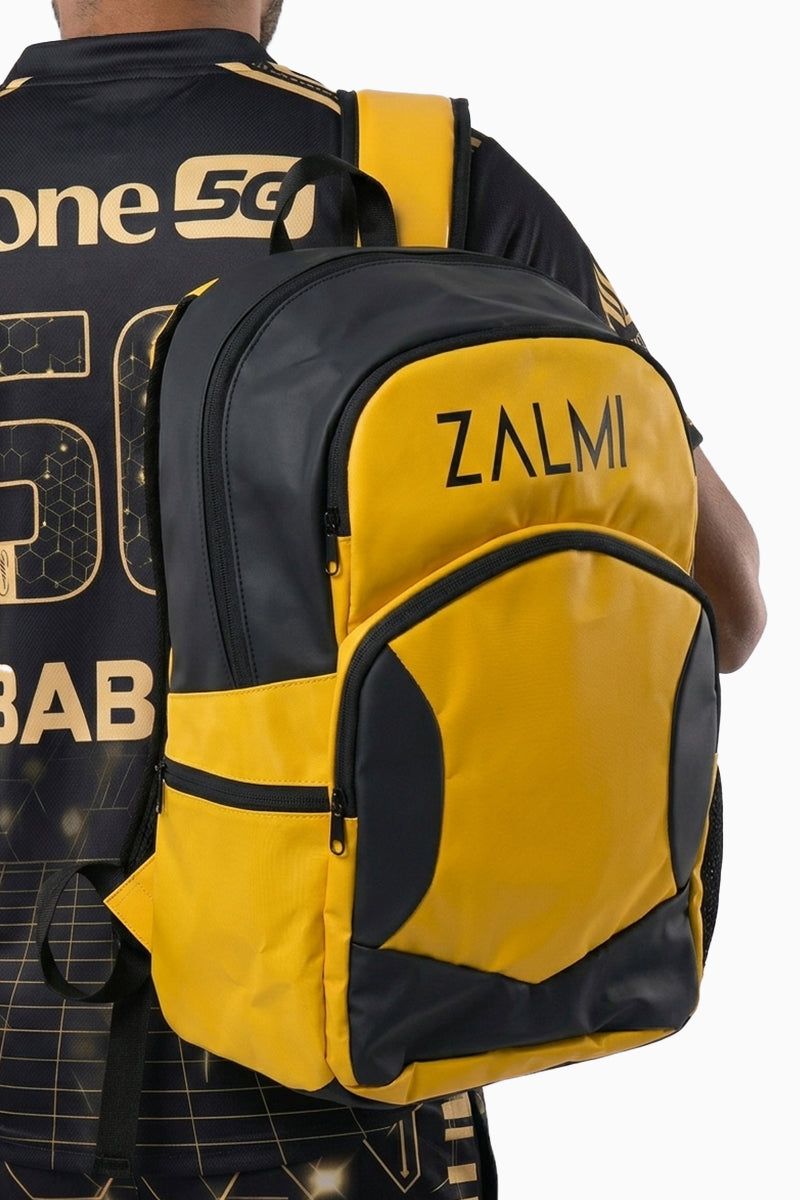 Zalmi Elite Laptop Backpack - Yellow & Black Edition