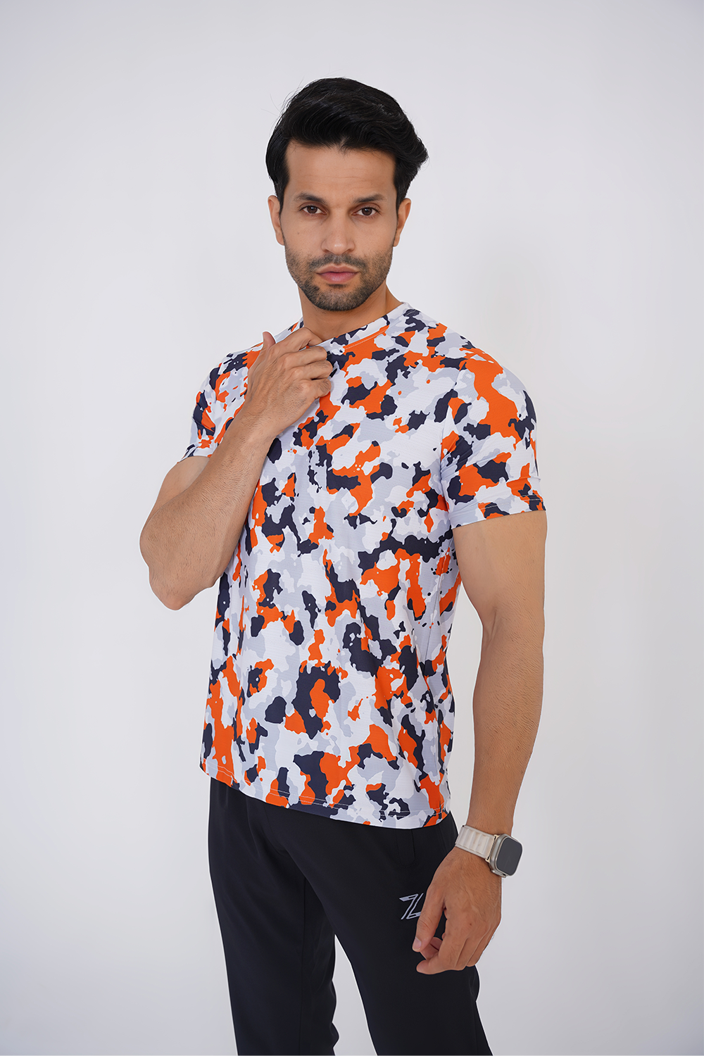 Zalmi Camouflage T-Shirt for Enhanced Workout Performance