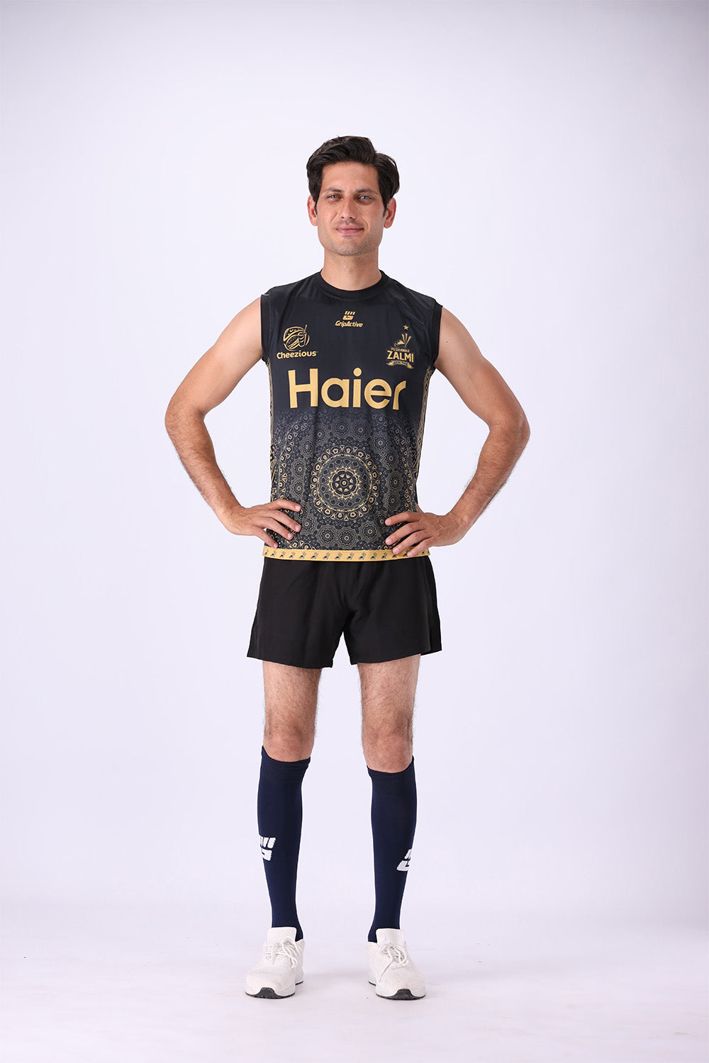 Peshawar Zalmi PSL X Official Away Gym Vest
