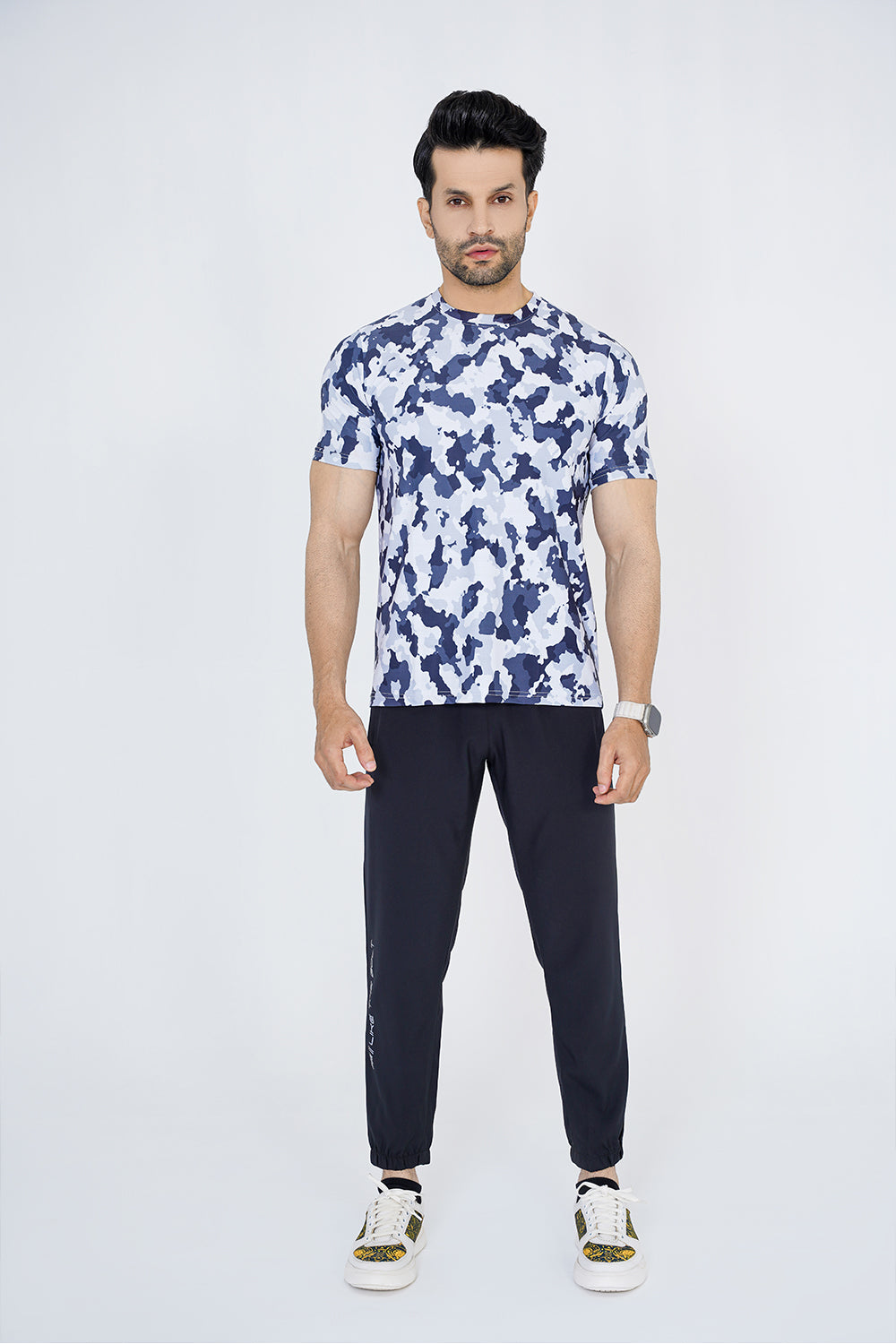 Zalmi Urban Camo T-Shirt for Stylish Workout Performance