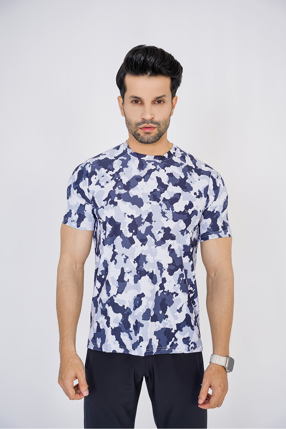 Zalmi Urban Camo T-Shirt for Stylish Workout Performance