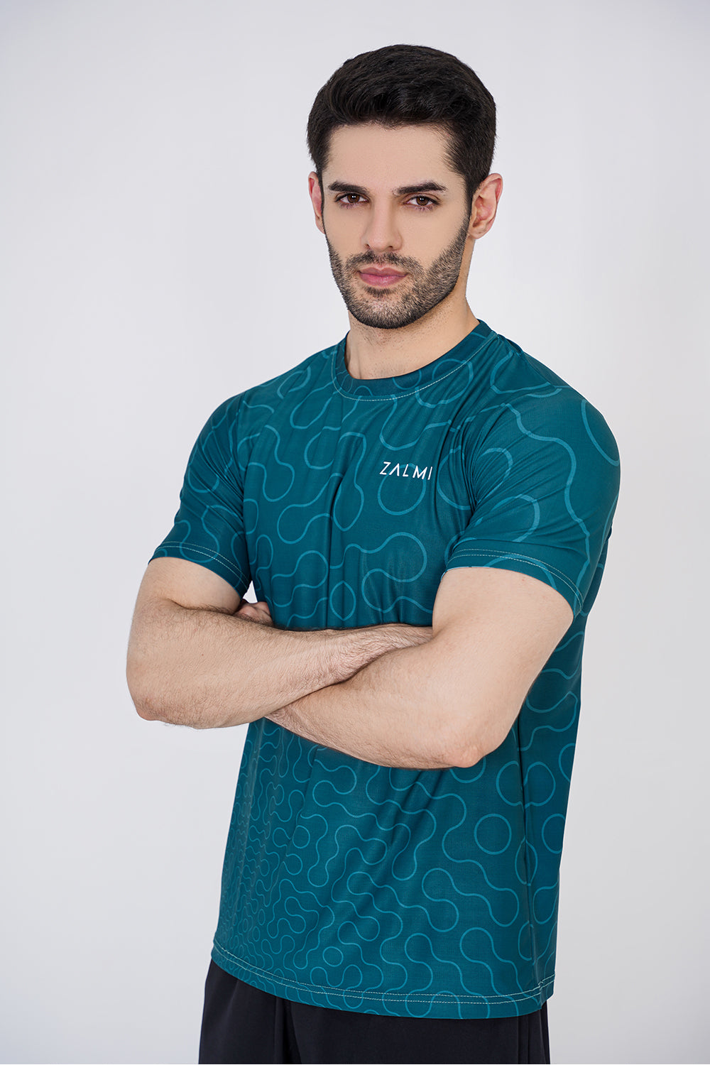 Zalmi Wave Active T-Shirt for Stylish Workouts