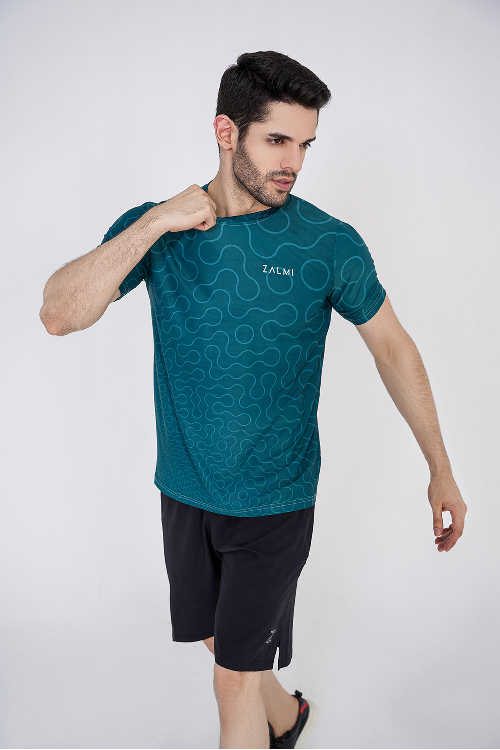 Zalmi Wave Active T-Shirt for Stylish Workouts