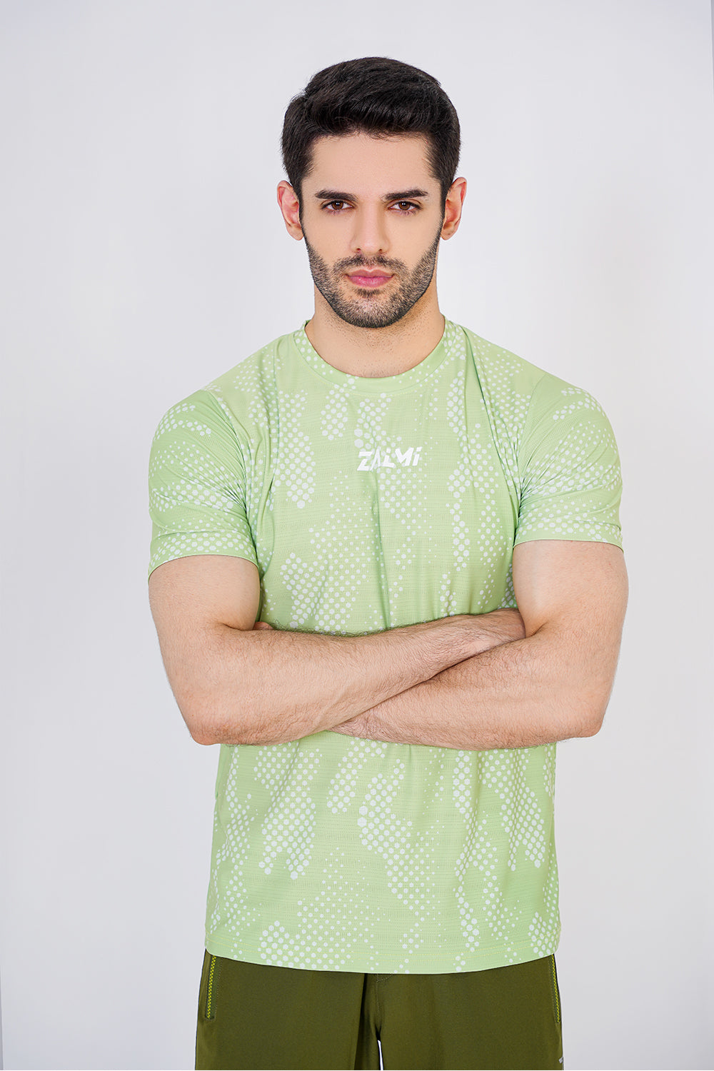 Zalmi Hex Camo - Stylish & Functional Gym T-Shirt