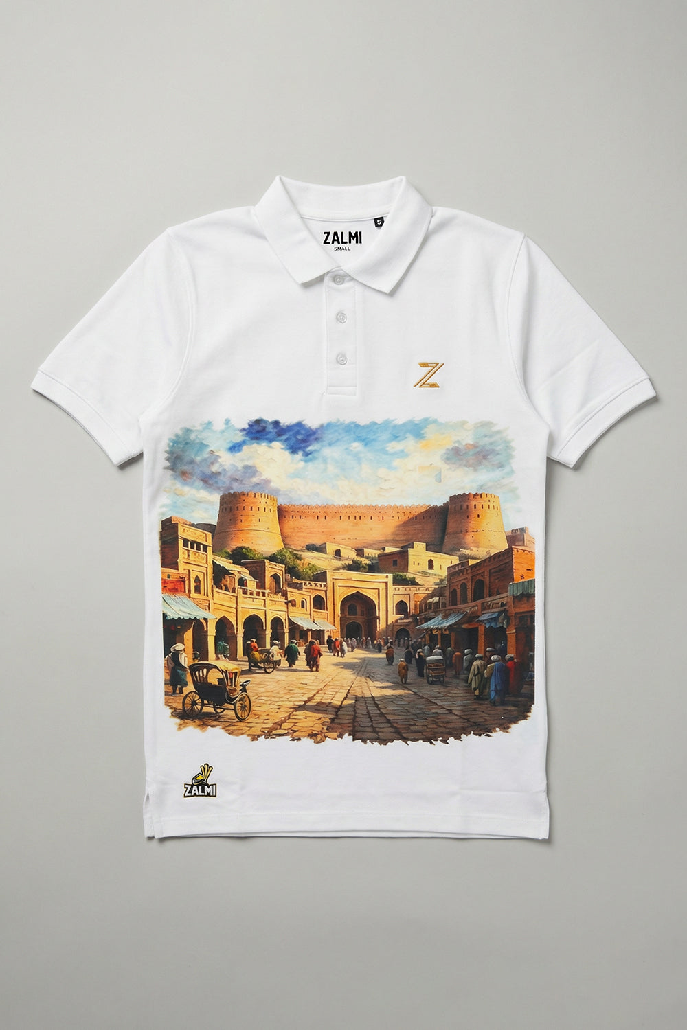 FITTED Knitted Cultural Polo – Premium Cotton Knit