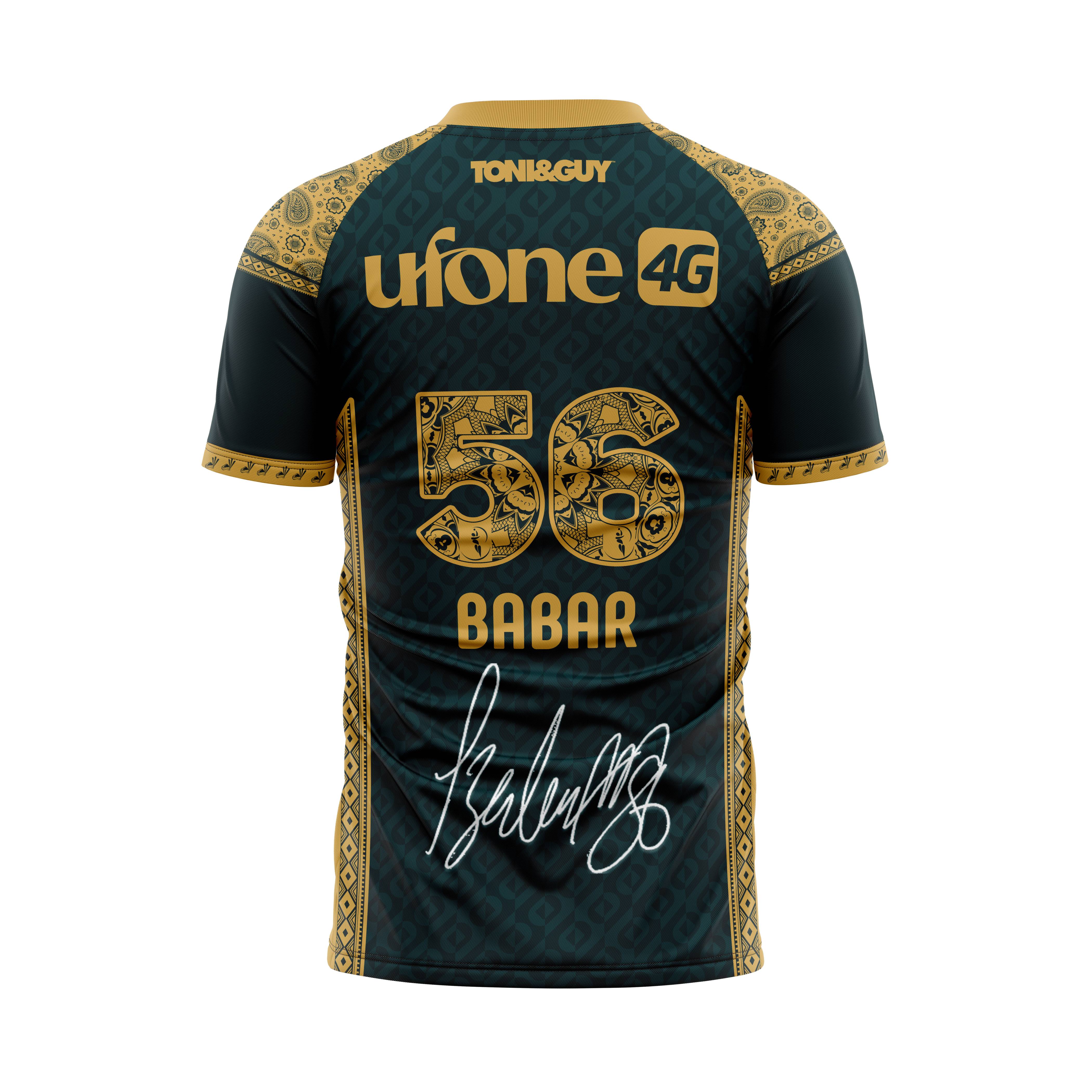 Zalmi PSL X BA56 Signed Training Jersey