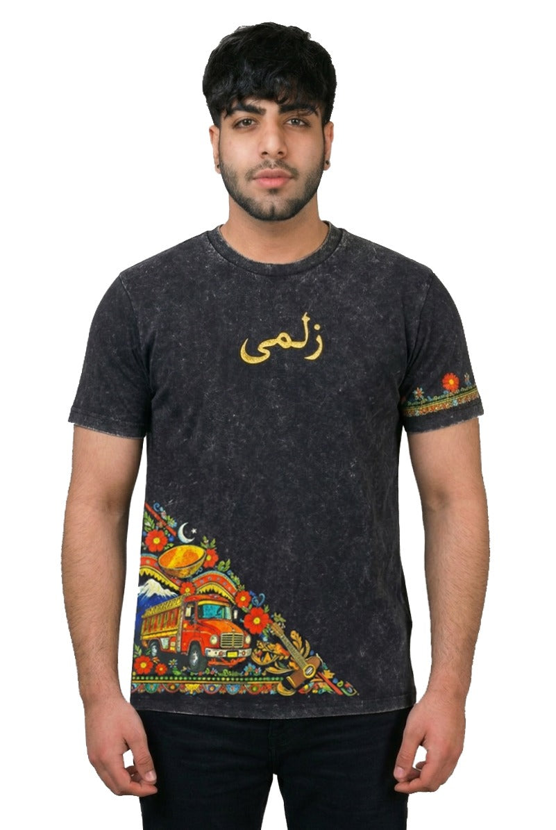 Zalmi Heritage T Shirt - Tribute To Peshawar Culture