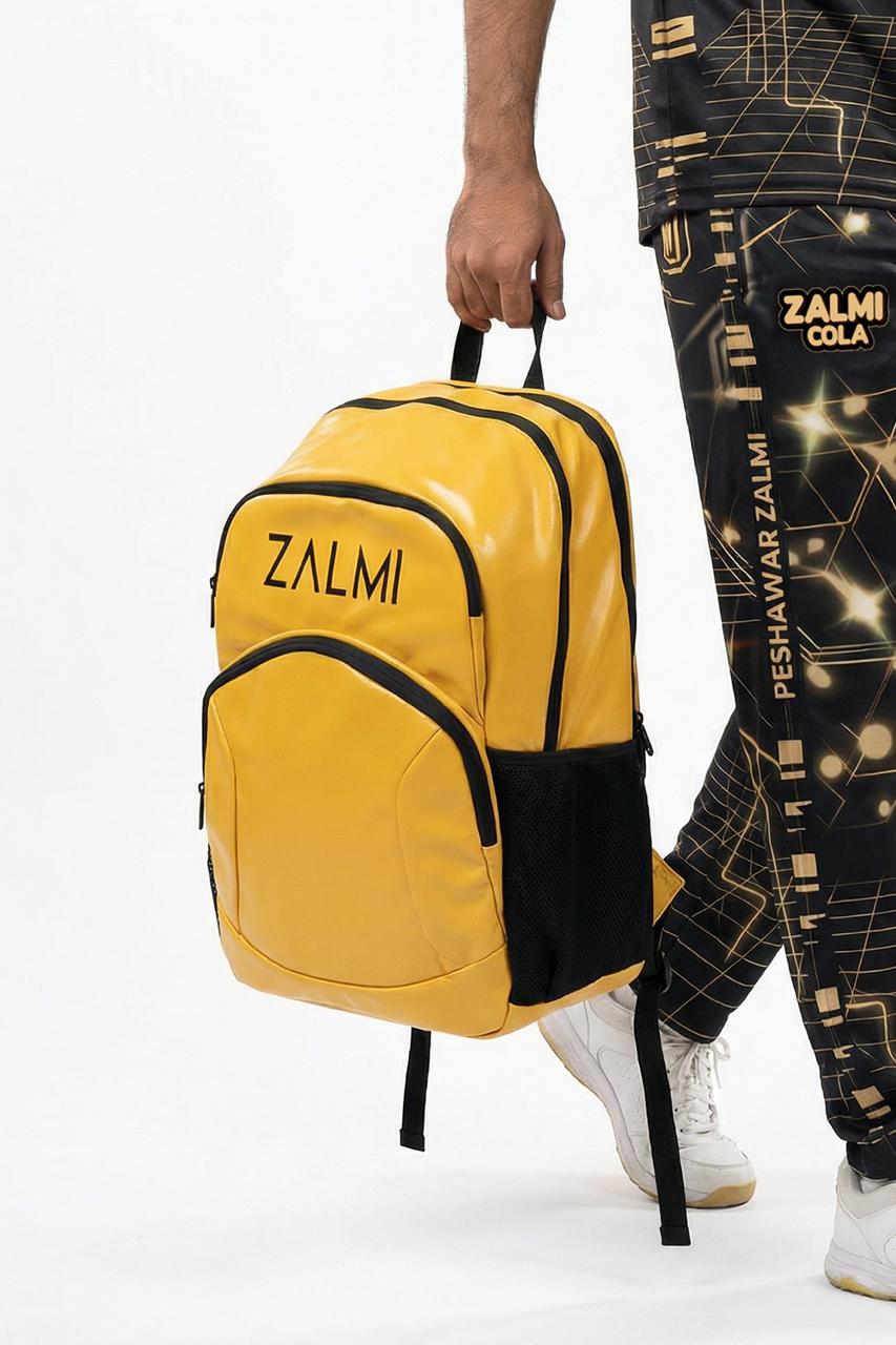 Zalmi Yellow Elite Backpack – PSL XI Series
