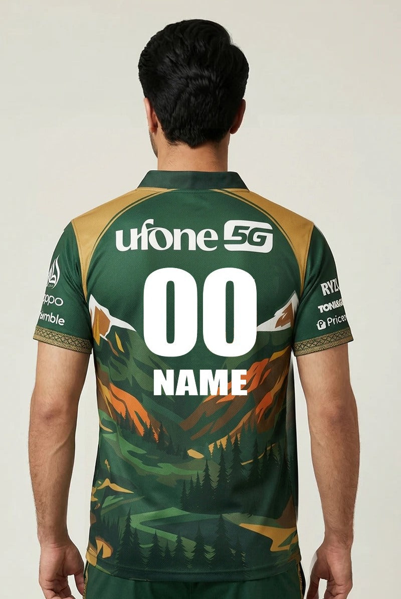 Peshawar Zalmi PSL XI Custom Training Fan Jersey