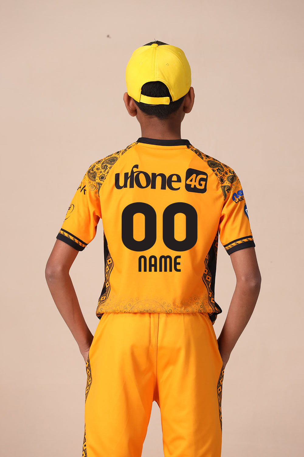 Peshawar Zalmi Official PSL X Customized Home Kit - Junior
